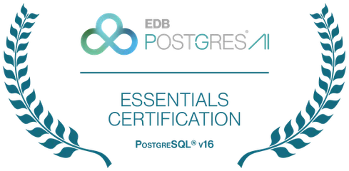 EDB PostgreSQL Essentials Certification v16